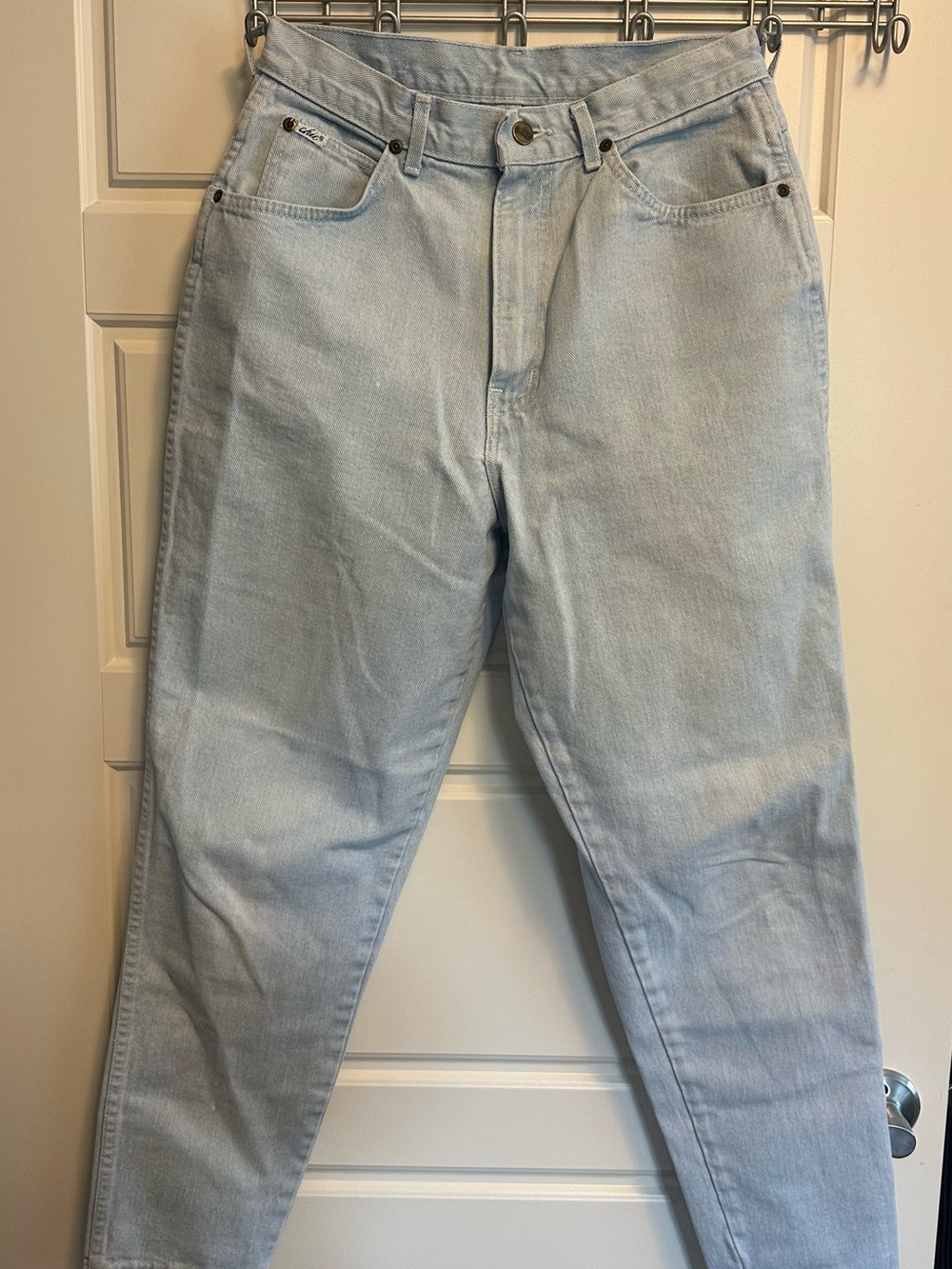 CHIC Light Blue Women's High-Rise Jeans